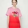MAX & Co. Inkwash - T-Shirt Imprimé - Rosa