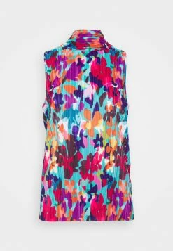 MAX & Co. Frittata - Débardeur - Turchese Astratta Plisse -MAX & Co.Ventes 4a6da9c8faaa426394edf5a829d473aa