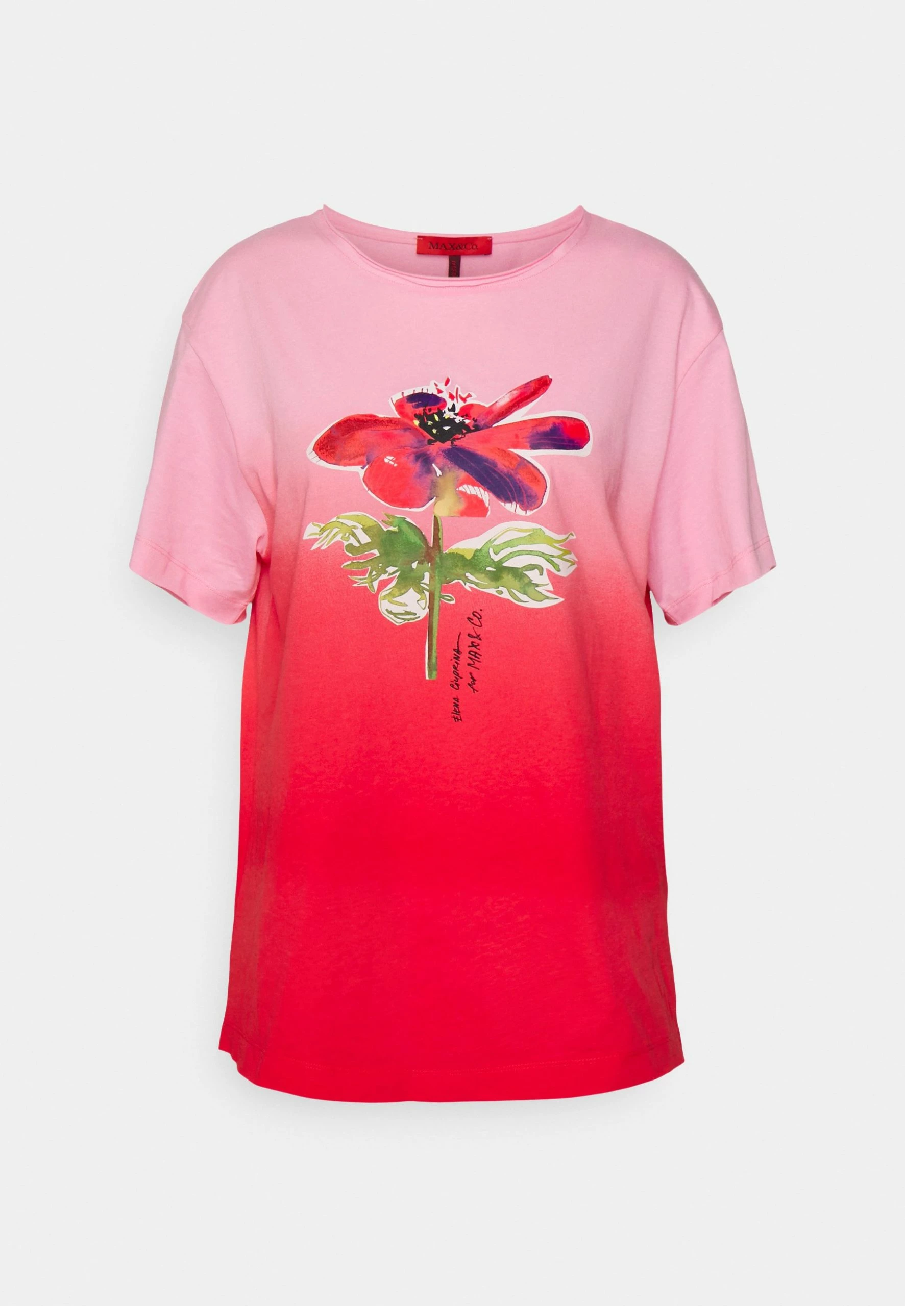MAX & Co. Inkwash - T-Shirt Imprimé - Rosa 6 MAX & Co. Inkwash - T-Shirt Imprimé - Rosa – Image 4