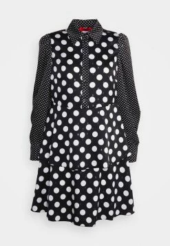 MAX & Co. Acquisto - Robe Chemise - Black Pattern 12 MAX & Co. Acquisto - Robe Chemise - Black Pattern -MAX & Co.Ventes 76dbd6b44fd1457898eaad770b89936f