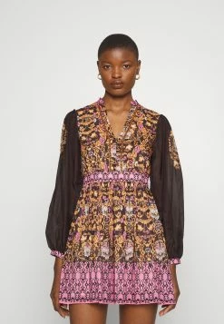 MAX & Co. Adelaide - Robe Chemise - Brown Pattern