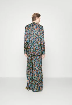 MAX & Co. Bakoj - Blouse - Flower On Blue Ground -MAX & Co.Ventes d57f06dd707646798881b9669970e8ea