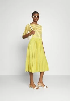 MAX & Co. Lido - Jupe Plissée - Olive Green -MAX & Co.Ventes d5d5f10b4d594ba899804a2aa52d3dca
