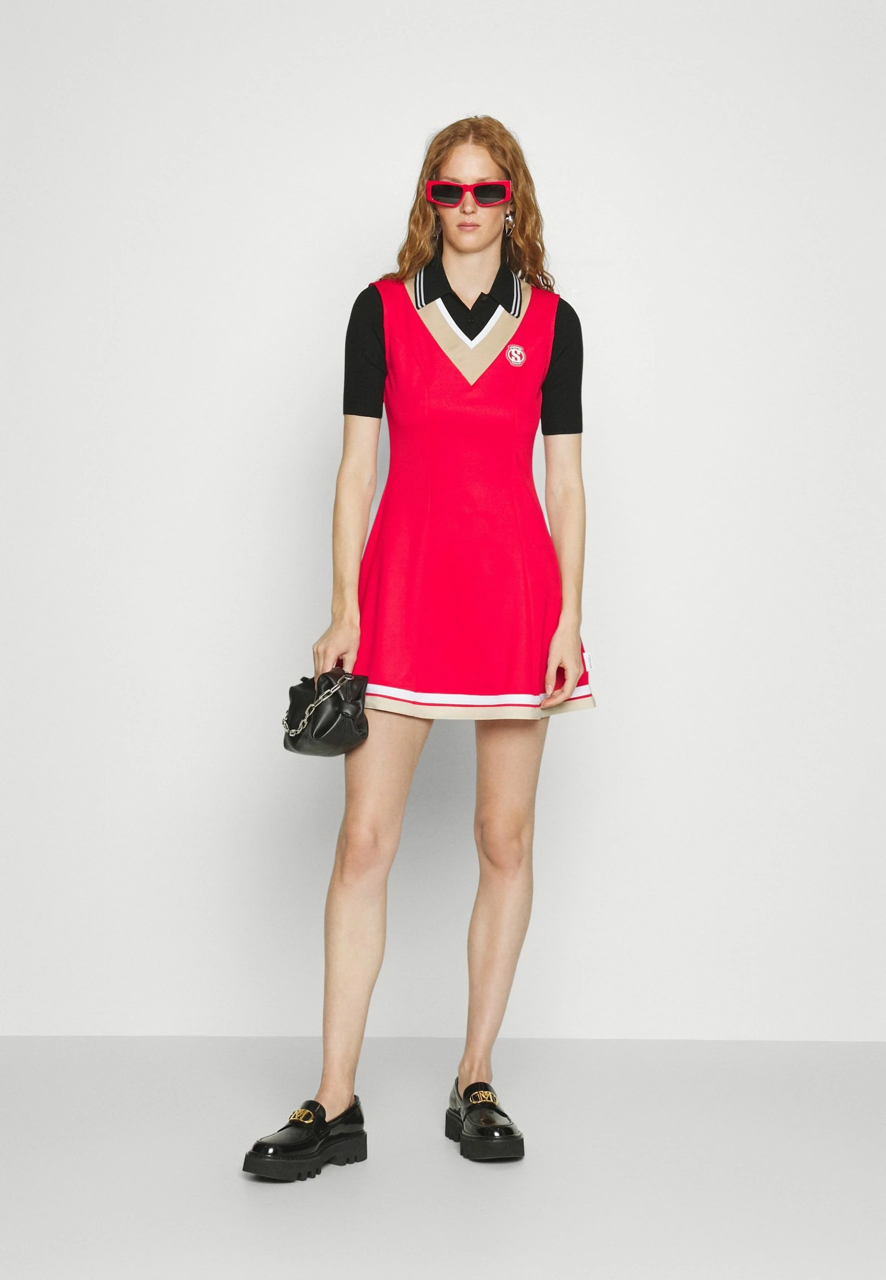 MAX & Co. Net - Robe De Jour - Red 4 MAX & Co. Net - Robe De Jour - Red – Image 2