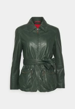 MAX & Co. Temperie - Veste En Cuir - Green -MAX & Co.Ventes e60b01db65894b16a935e89d7807cc3b