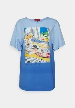 MAX & Co. Inkwash - T-Shirt Imprimé - Azzurro -MAX & Co.Ventes e8c8fcf5c8184ce1b713b9ed483e16ca