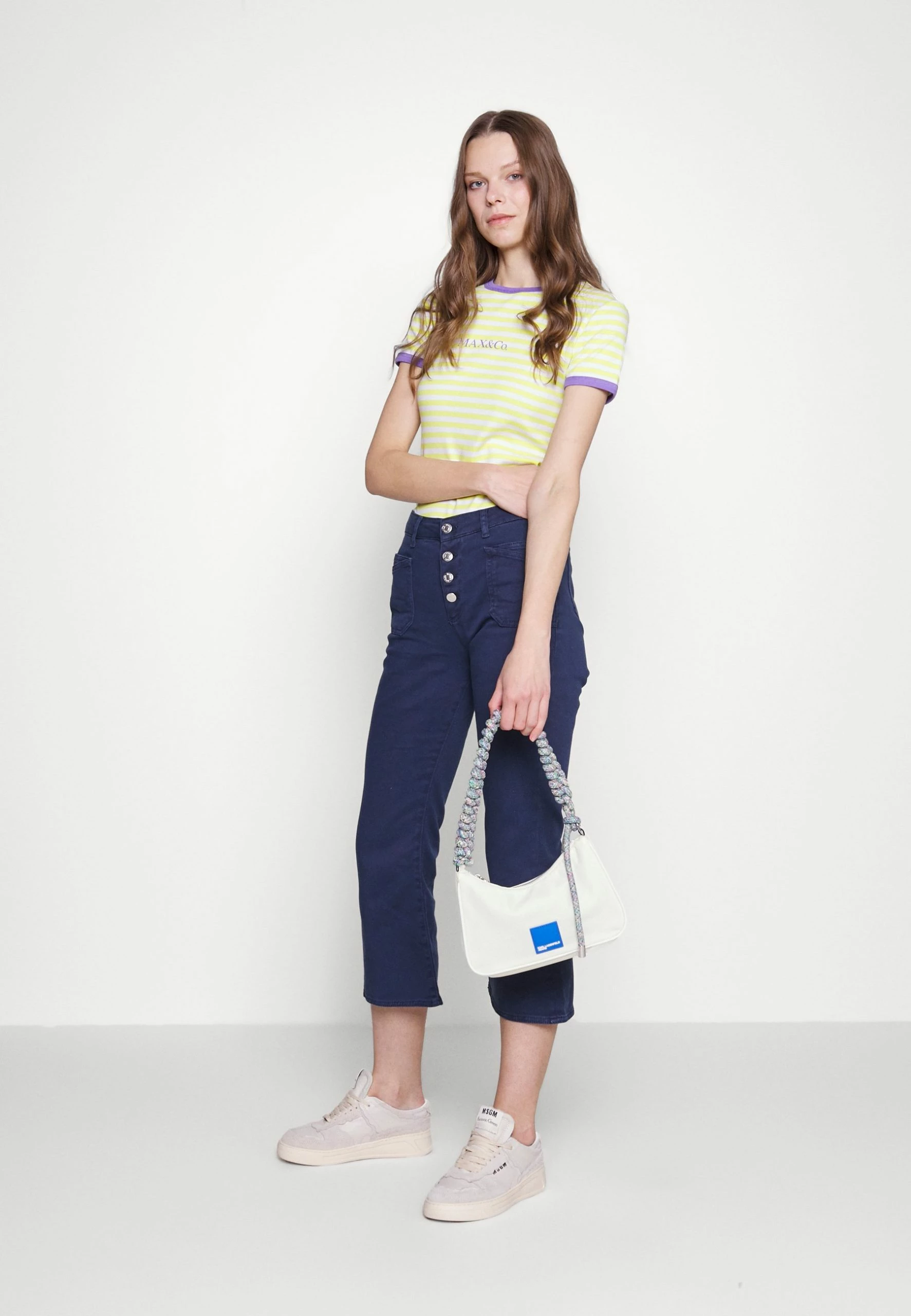 MAX & Co. Cedola - Pantalon Classique - Navy Blue 4 MAX & Co. Cedola - Pantalon Classique - Navy Blue – Image 2